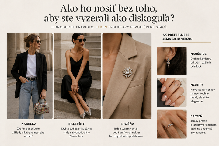 Ako kombinovať extravagantný kúsok v bežný deň